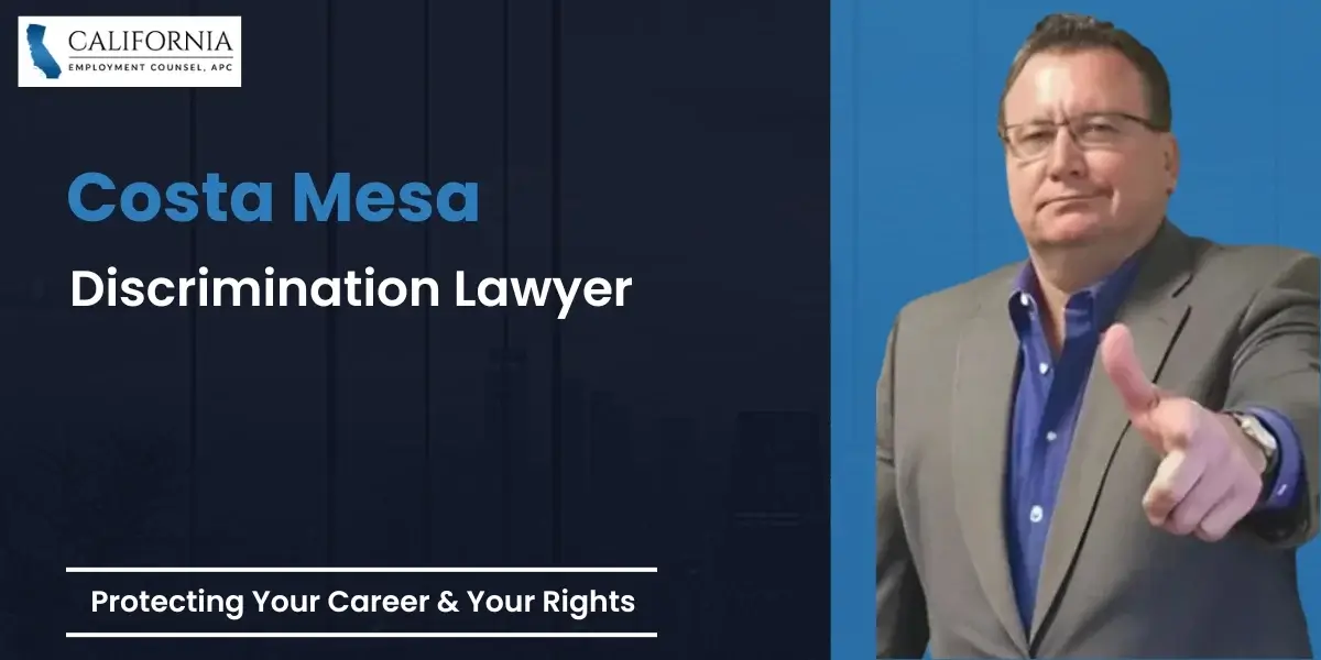Costa Mesa Discrimination Lawyer-image
