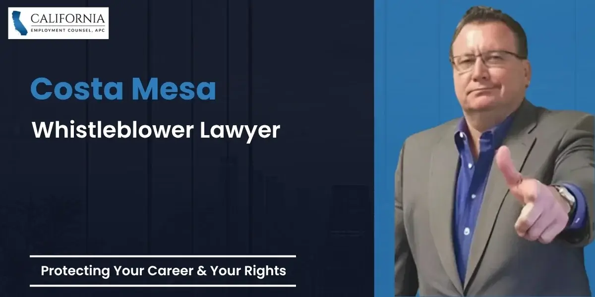 Costa Mesa Whistleblower Lawyer-image