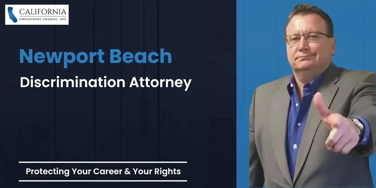 Newport Beach Discrimination Attorney-image